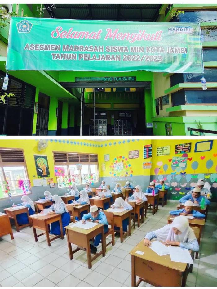 PELAKSANAAN UJIAN ASESMEN MADRASAH MIN Kota Jambi Tahun Pelajaran 2022/2023. PELAKSANAAN UJIAN ASESMEN MADRASAH MIN Kota Jambi Tahun Pelajaran 2022/2023.