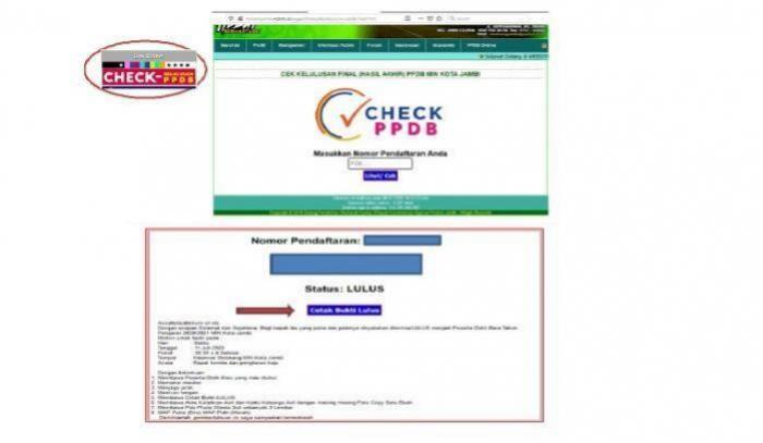 PENGUMUMAN KELULUSAN PPDB ONLINE 2022