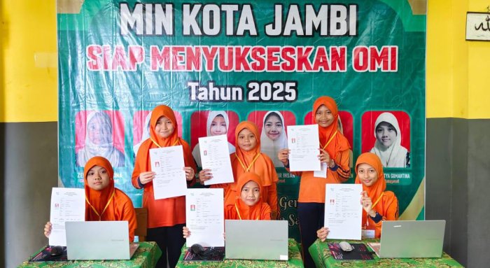 Siswa MIN Ikuti Simulasi OMI 2025 Tingkat Kota Siswa MIN Ikuti Simulasi OMI 2025 Tingkat Kota