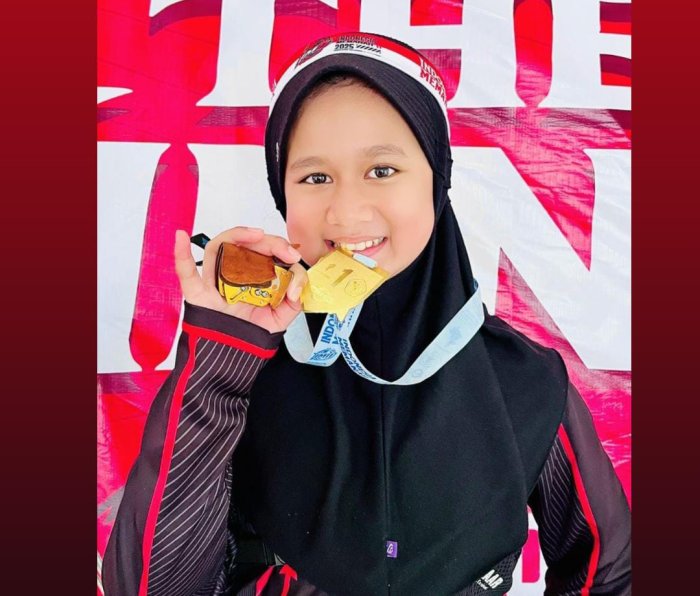 Rheva Siswi MIN Jambi Berhasil Mendapatkan Medali Emas di Kejuaraan Panahan Nasional Rheva Siswi MIN Jambi Berhasil Mendapatkan Medali Emas di Kejuaraan Panahan Nasional