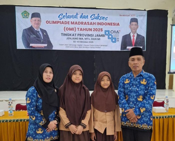 Pembukaan Olimpiade Madrasah Indonesia Tingkat Provinsi 2025 Pembukaan Olimpiade Madrasah Indonesia Tingkat Provinsi 2025