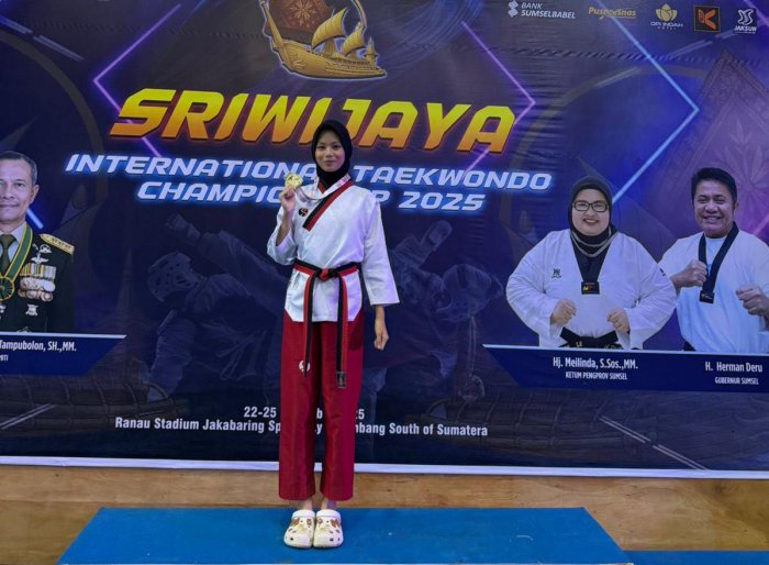 Andita Siswa MIN Kota Jambi Raih Emas di Kejuaraan Taekwondo Internasional Andita Siswa MIN Kota Jambi Raih Emas di Kejuaraan Taekwondo Internasional